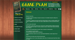 Desktop Screenshot of gameplanbook.com